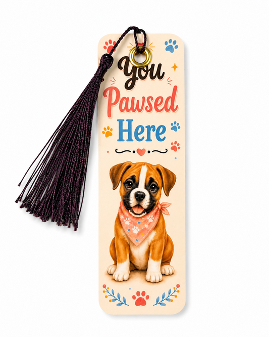Personalized Pet Bookmark
