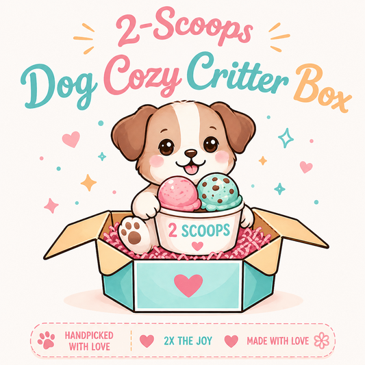2 Scoops Dog Box | Dog-Themed Mystery Box