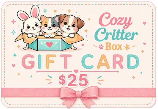 🎁Cozy Critter Box Gift Card🎁