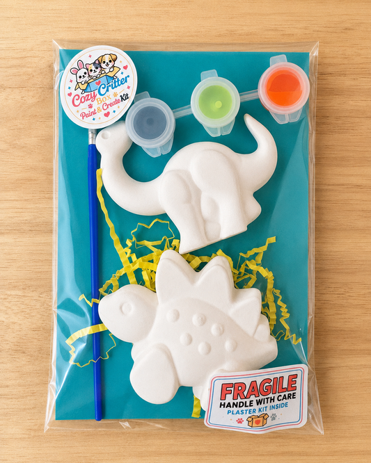 Adventure DIY Plaster Painting Kit | Cars, Dinosaurs & Space Craft