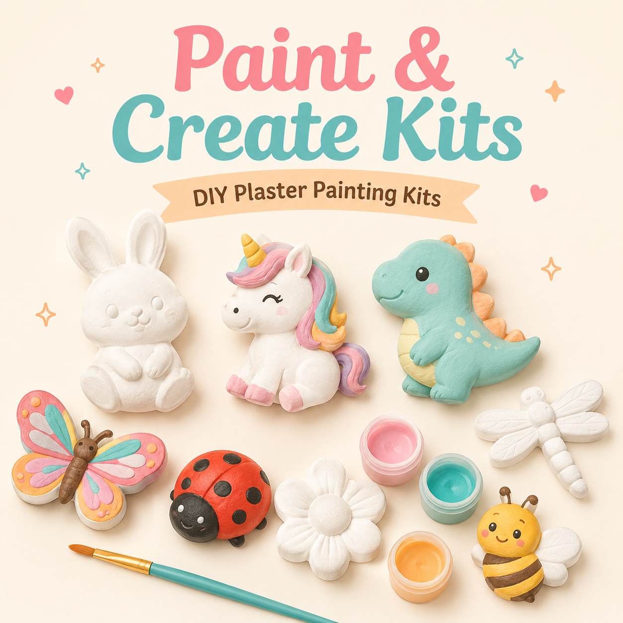 DIY Plaster Painting Kits