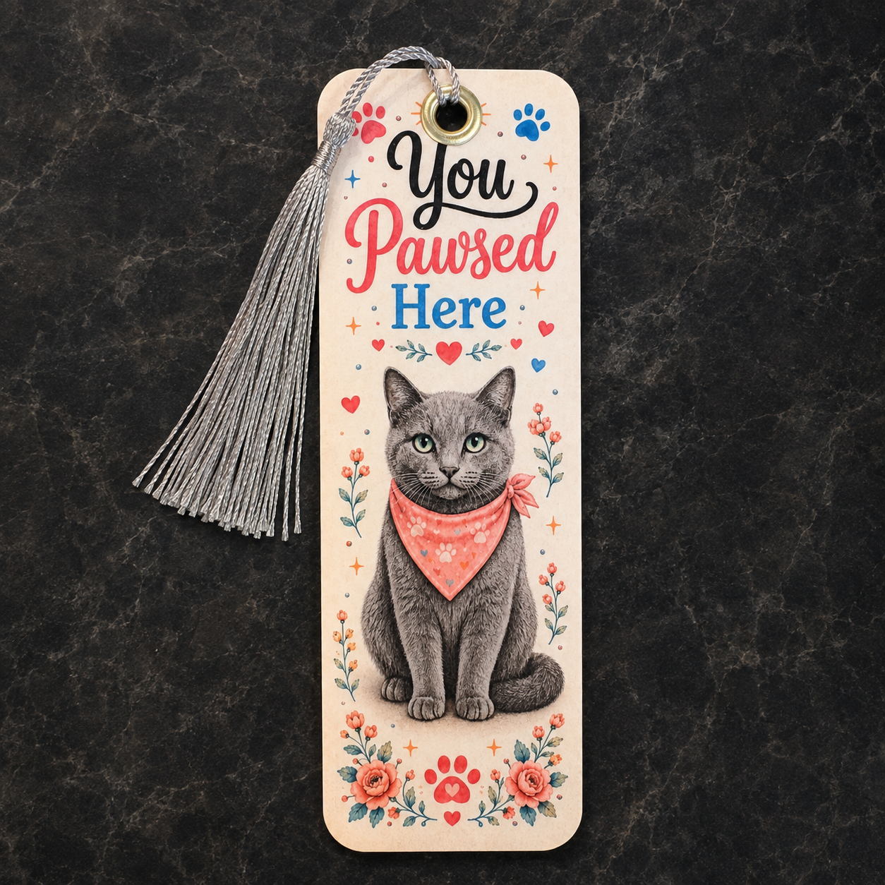 Personalized Pet Bookmark