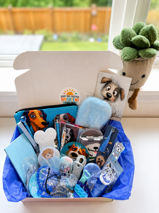 Curated Dog Cozy Critter Box