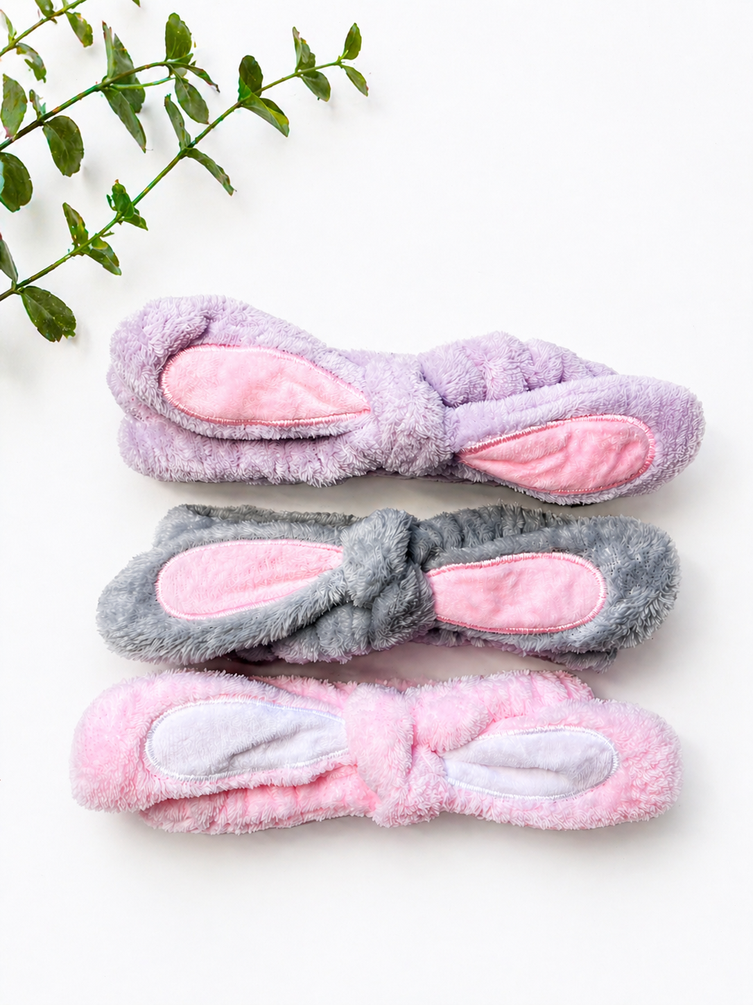 Add-On | Cozy Bunny Ear Spa Headband 🐰