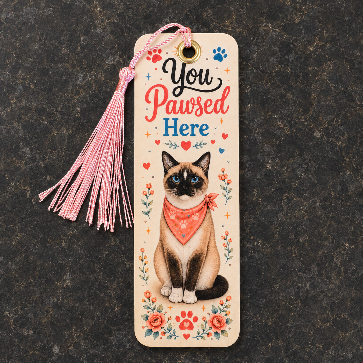 Personalized Pet Bookmark