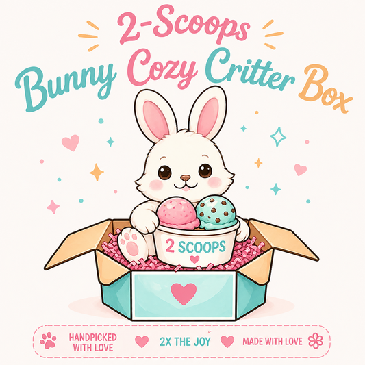 2 Scoops Bunny Box | Bunny-Themed Mystery Box