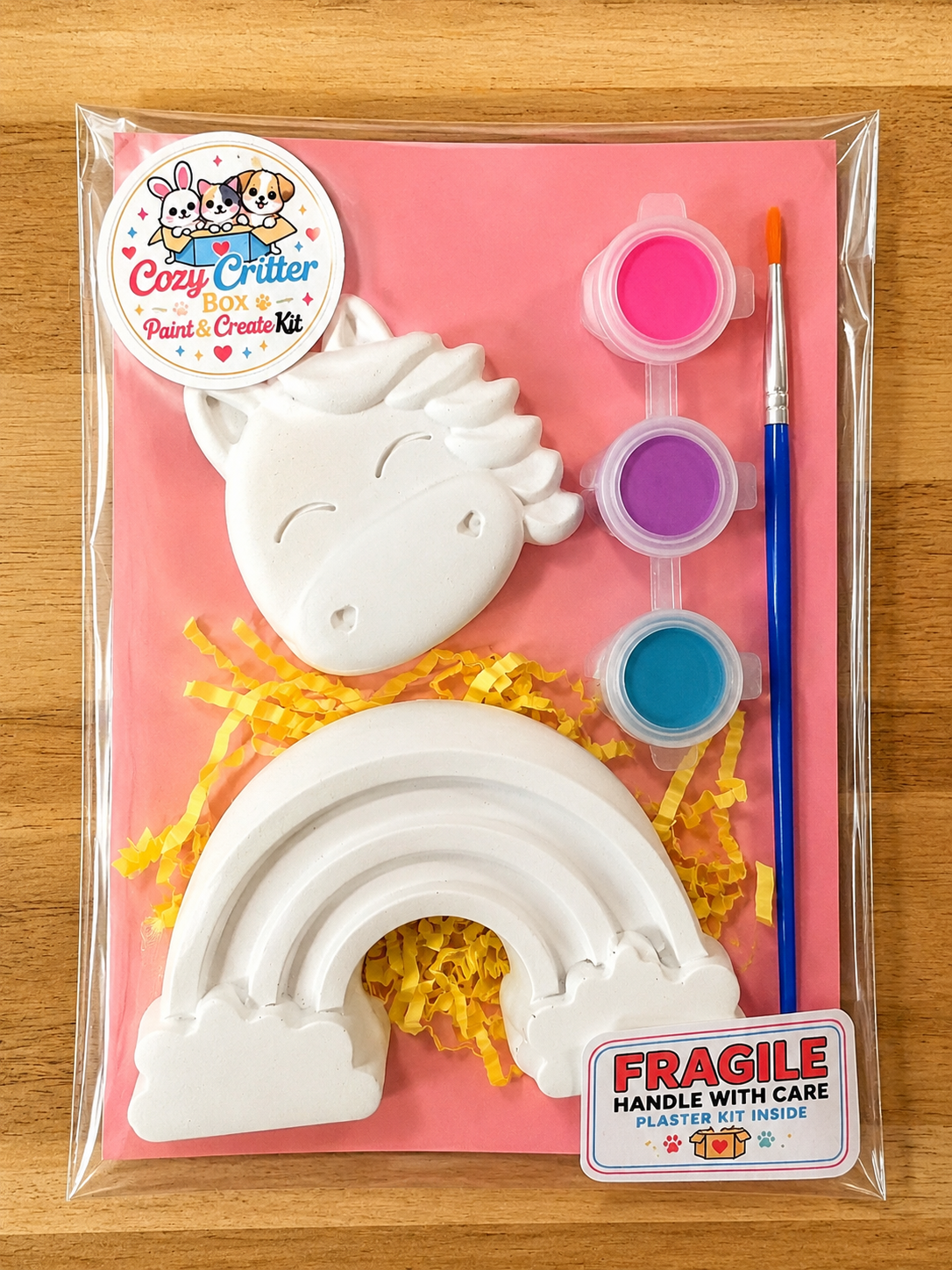 Magical DIY Plaster Painting Kit | Paint Your Own Unicorn & Mermaid Craft
