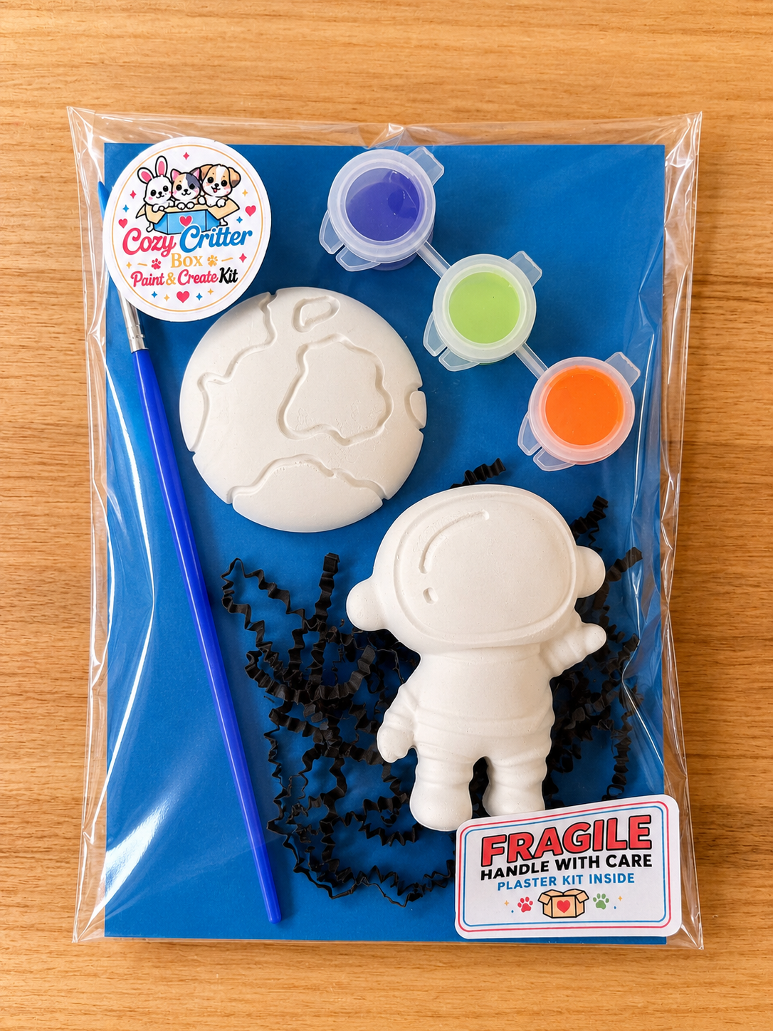 Adventure DIY Plaster Painting Kit | Cars, Dinosaurs & Space Craft
