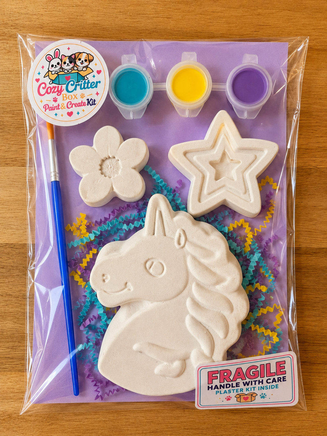 Magical DIY Plaster Painting Kit | Paint Your Own Unicorn & Mermaid Craft
