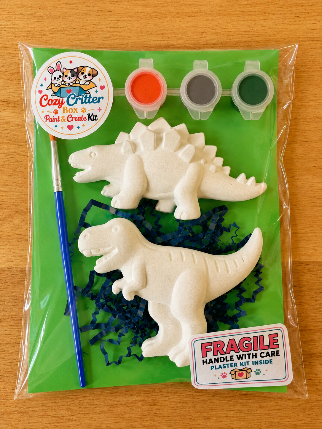 Adventure DIY Plaster Painting Kit | Cars, Dinosaurs & Space Craft