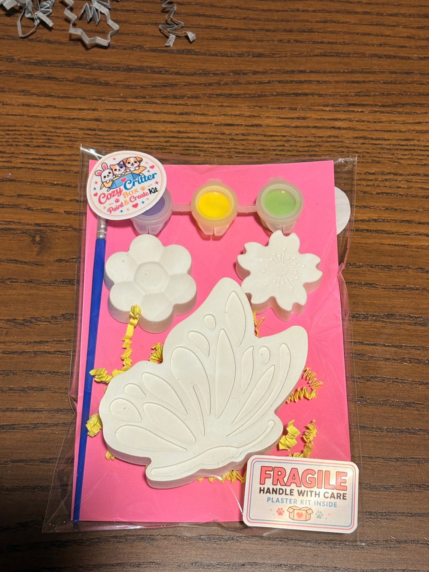 Garden DIY Plaster Painting Kit | Paint Your Own Flower & Bug Craft