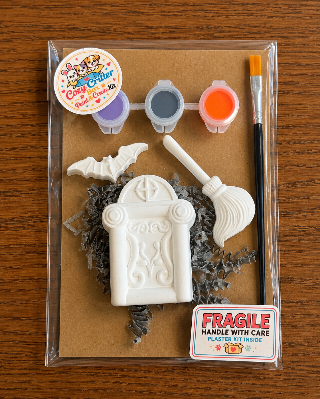Halloween DIY Plaster Painting Kit | Paint Your Own Spooky Craft