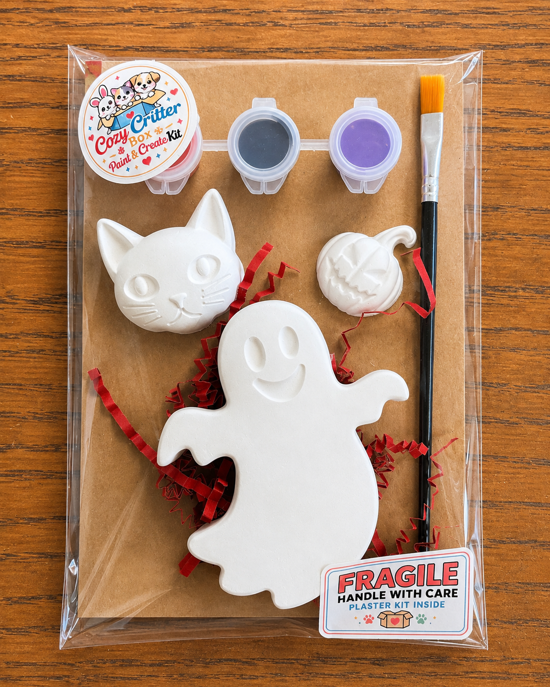Halloween DIY Plaster Painting Kit | Paint Your Own Spooky Craft
