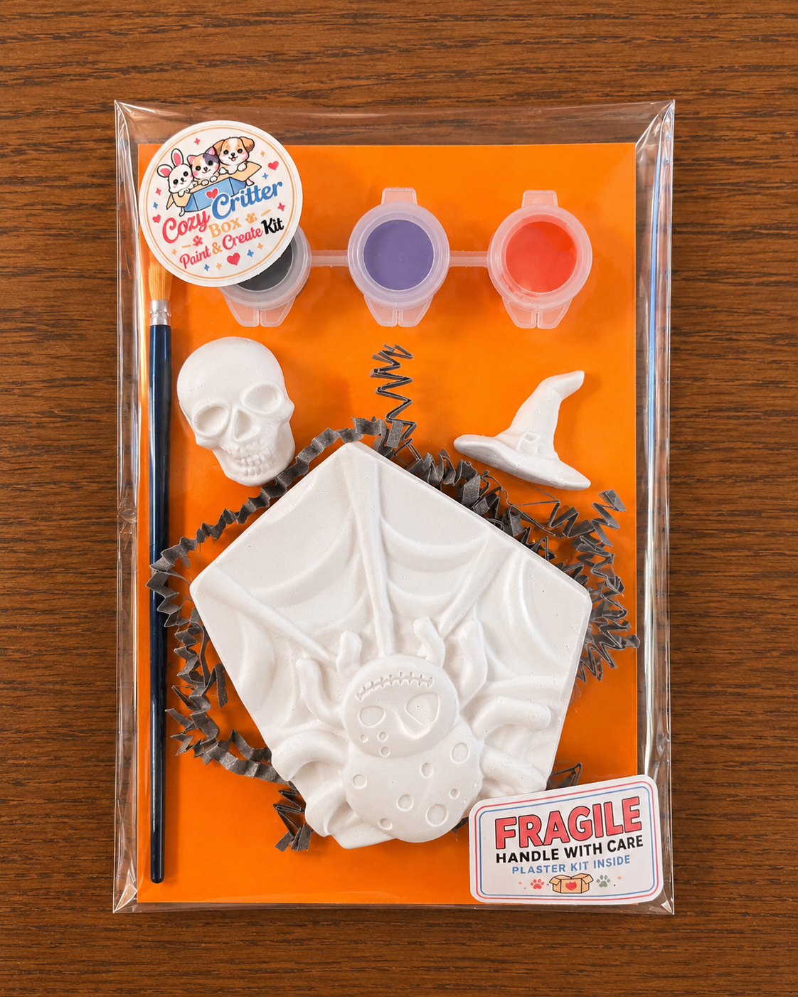 Halloween DIY Plaster Painting Kit | Paint Your Own Spooky Craft