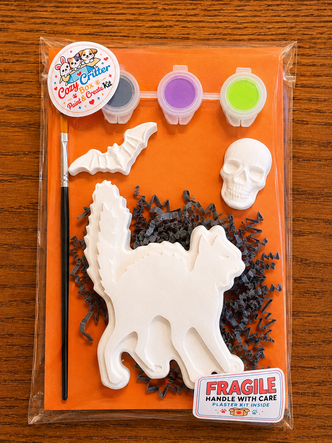 Halloween DIY Plaster Painting Kit | Paint Your Own Spooky Craft