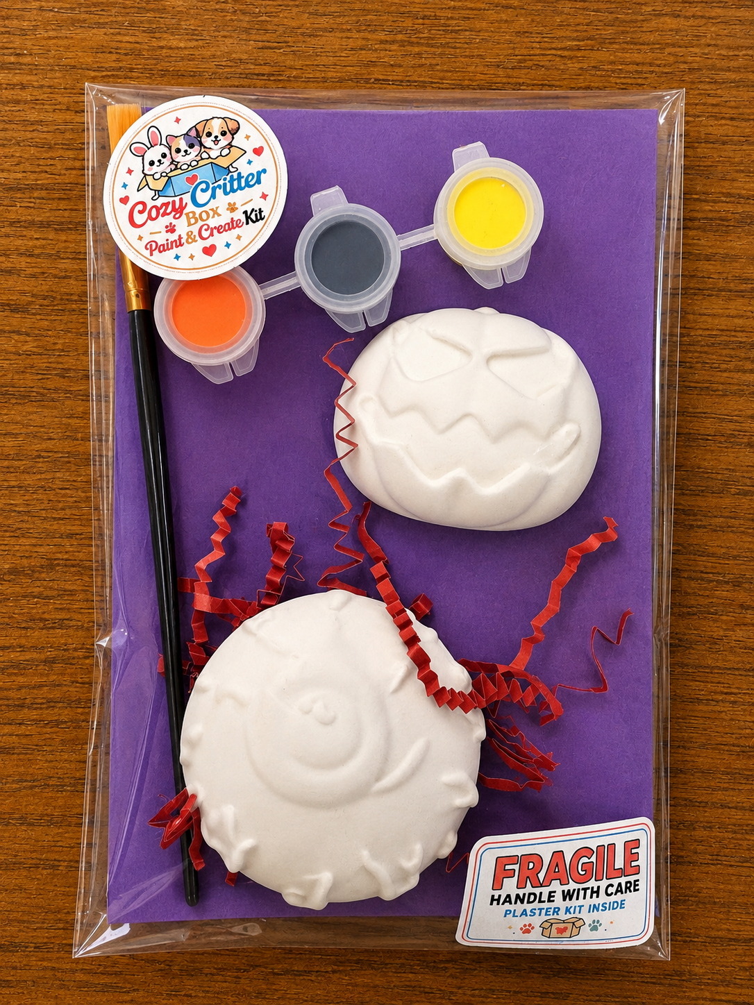 Halloween DIY Plaster Painting Kit | Paint Your Own Spooky Craft
