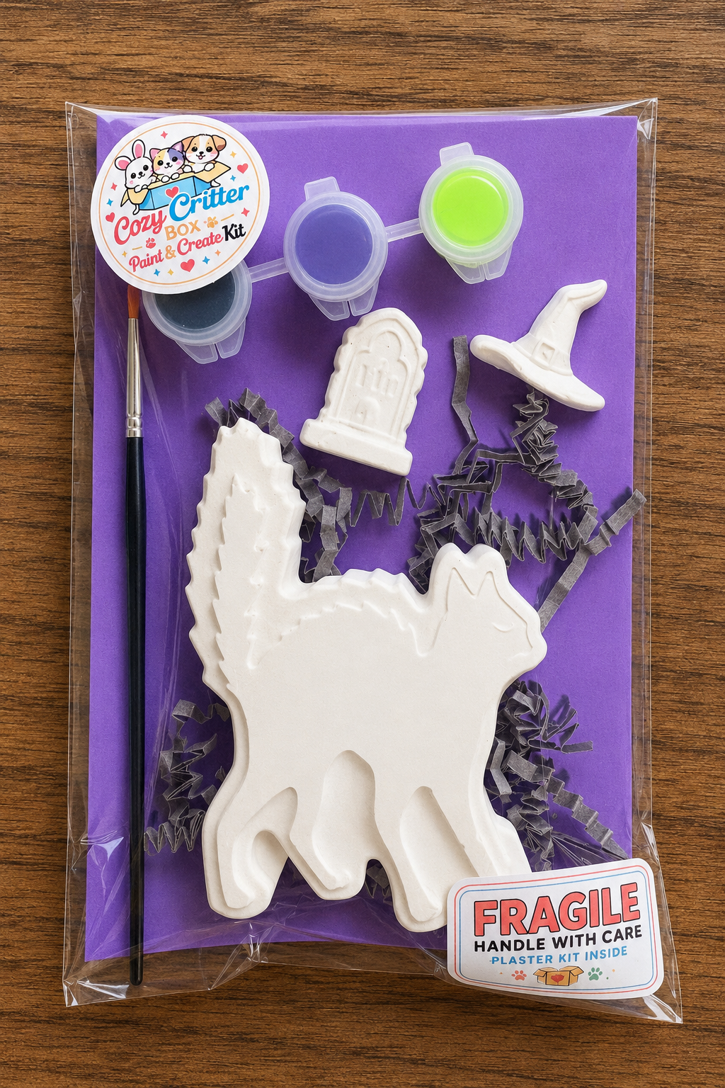 Halloween DIY Plaster Painting Kit | Paint Your Own Spooky Craft