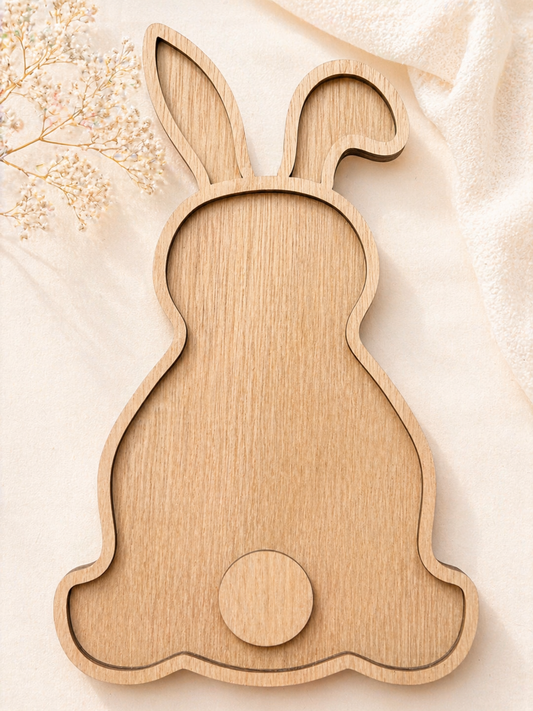 Add-On | Wooden Bunny Tray 🐰